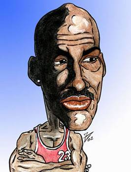 caricature jordan